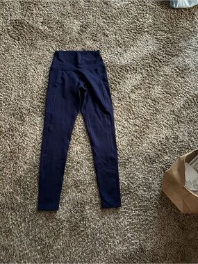 aerie Navy High-Rise Kids Leggings